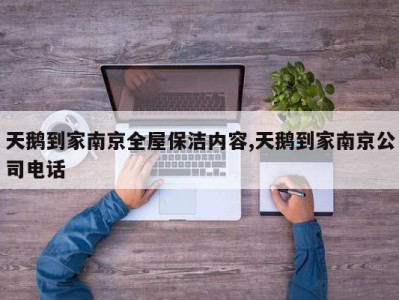 天鹅到家南京全屋保洁内容,天鹅到家南京公司电话
