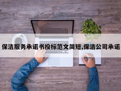 保洁服务承诺书投标范文简短,保洁公司承诺