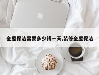 全屋保洁需要多少钱一天,装修全屋保洁