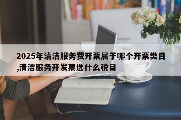2025年清洁服务费开票属于哪个开票类目,清洁服务开发票选什么税目