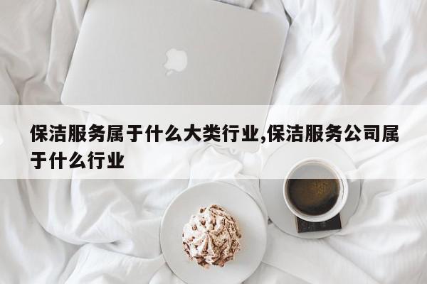 保洁服务属于什么大类行业,保洁服务公司属于什么行业